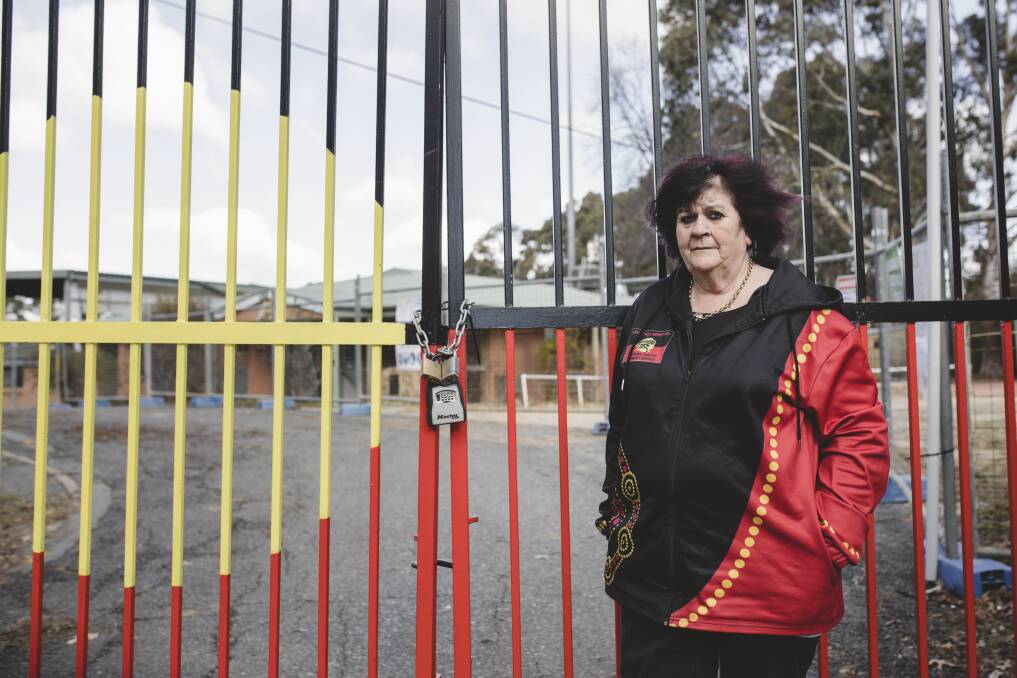 Julie Tongs, who is furious about the government's plans for Boomanulla Oval.  Photo: Jamila Toderas.