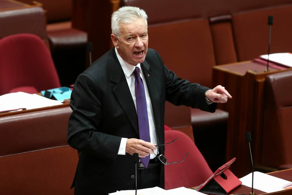 Doug Cameron says the automated debt recovery process was a "crude and inaccurate approach". Photo: Alex Ellinghausen