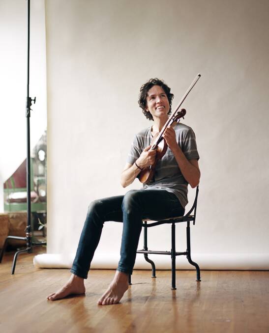 American violinist Tim Fain was soloist  in Max Richter's <i>Four Seasons Reimagined</i>. Photo: Supplied