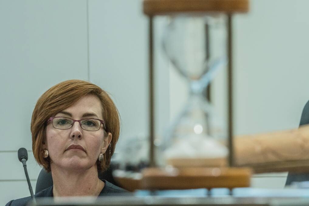 Meegan Fitzharris, who faced a no-confidence motion on Tuesday over her handling of health.