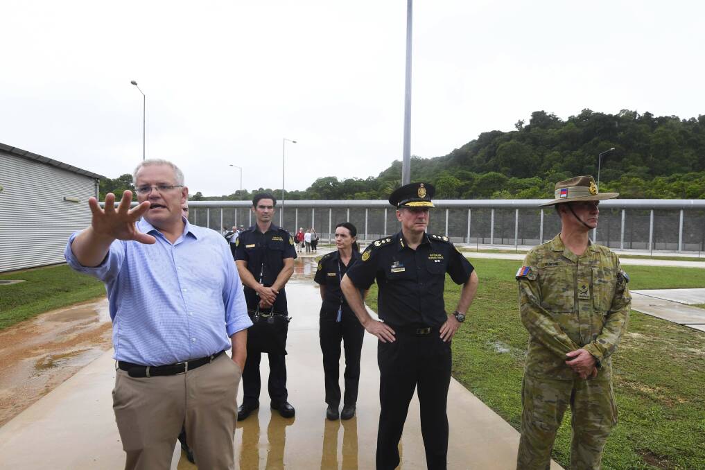 Prime Minister Scott Morrison reopened the Christmas Island detention centre last month. Photo: AAP