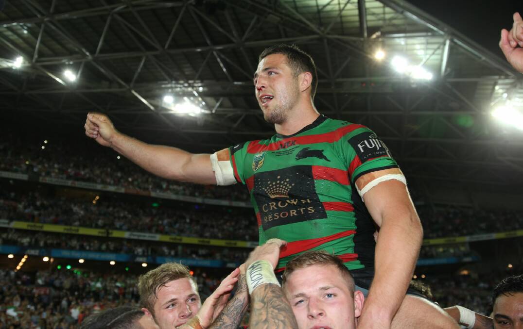 "You saw the type of character he was in that NRL grand final": Will Genia on Rabbitohs enforcer Sam Burgess. Photo: Brendan Esposito