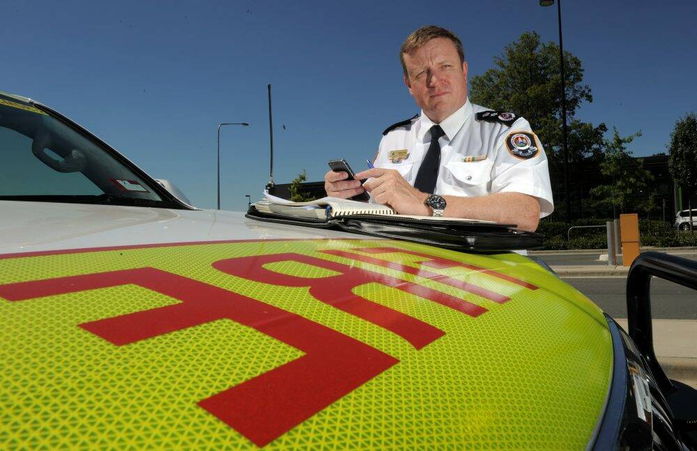 Emergency services agency head Dominic Lane.  Photo: Graham Tidy