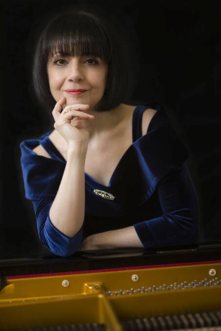 Pianist Marcela Fiorillo Photo: Hilary Wardhaugh.