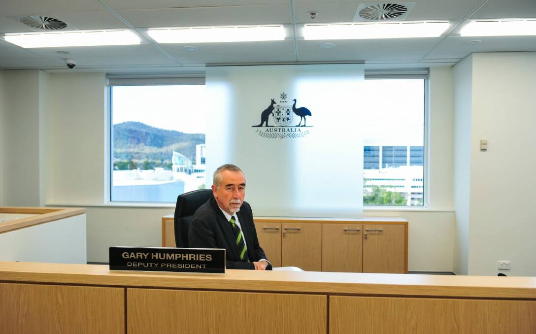 Administrative Appeals Tribunal deputy president Gary Humphries. Photo: Melissa Adams
