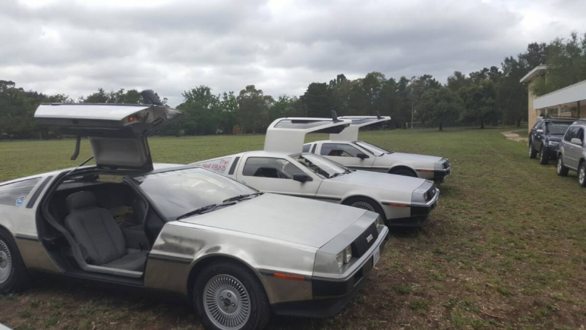 The vehicles are believed to be a part of filming for Blue World Order.  Photo: Supplied