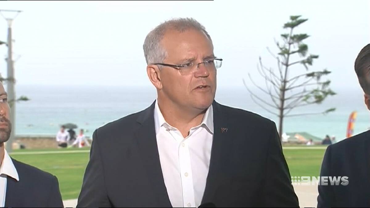 Scott Morrison has ruled out the government allowing ACT police to be covered by the territory's integrity commission. Photo: ninevms