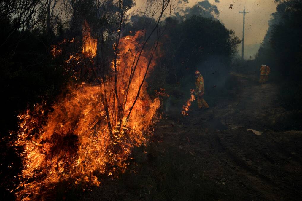 The Canberra suburbs at risk of bushfire.  Photo: Wolter Peeters