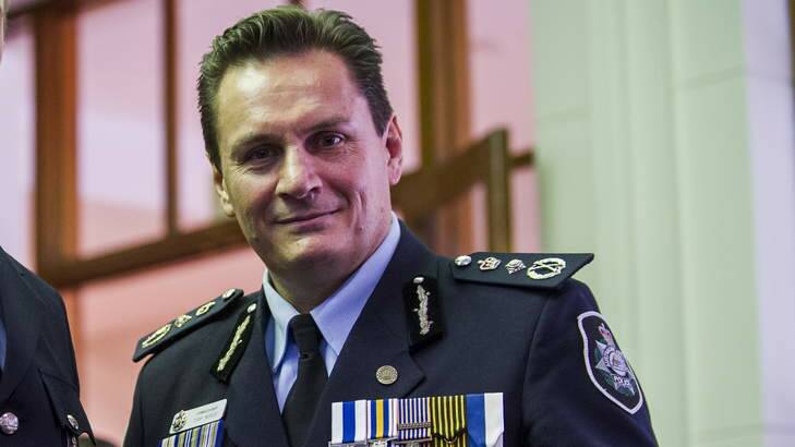 Police commissioner Tony Negus. Photo: Rohan Thompson
