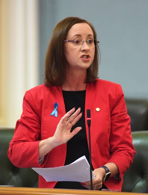 Queensland Attorney-General Yvette D'Ath has not committed to following Tasmanian Labor's lead in announcing they would ban poker machines. Photo: Dave Hunt/AAP