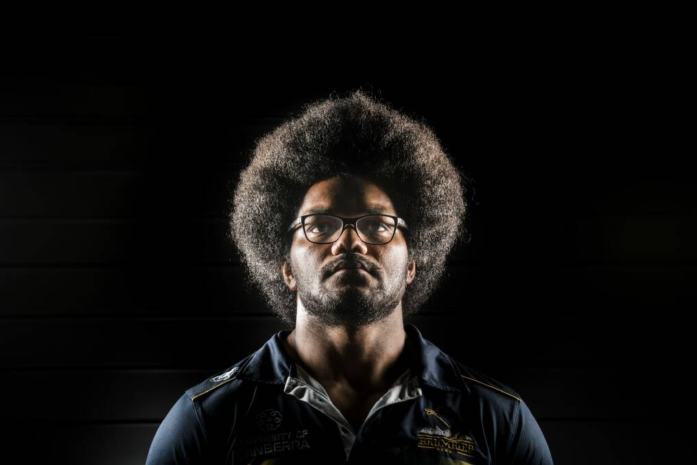 Henry Speight shaved his hair to raise money for cancer sufferers in Fiji two years ago. Photo: Rohan Thomson