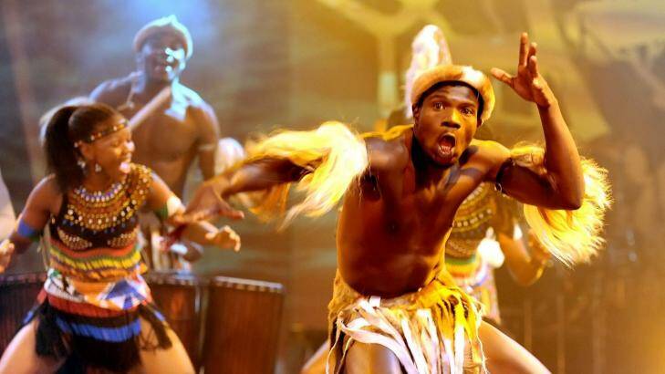 ZULU DANCE: Emmanuel Laryea (right). Photo: Supplied
