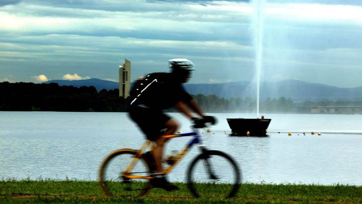 Pedal Power want politicians to commit to upgrades for the lakeside cycle path. Photo: Rob Homer