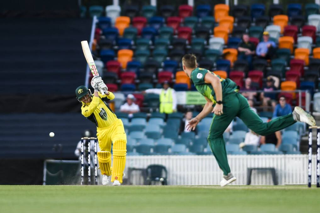 George Bailey captained the Prime Minister's XI on Wednesday night, but the crowd was disappointing. Photo: Dion Georgopoulos