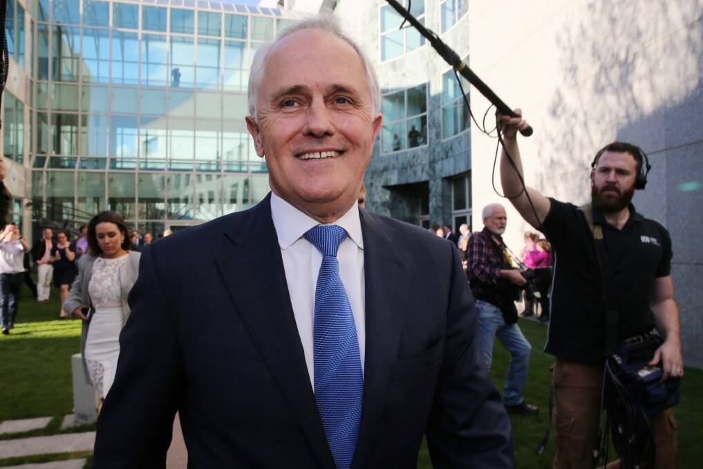 Missing in action: the energetic, inspiring Malcolm Turnbull who challenged Tony Abbott in September 2015. Photo: Andrew Meares