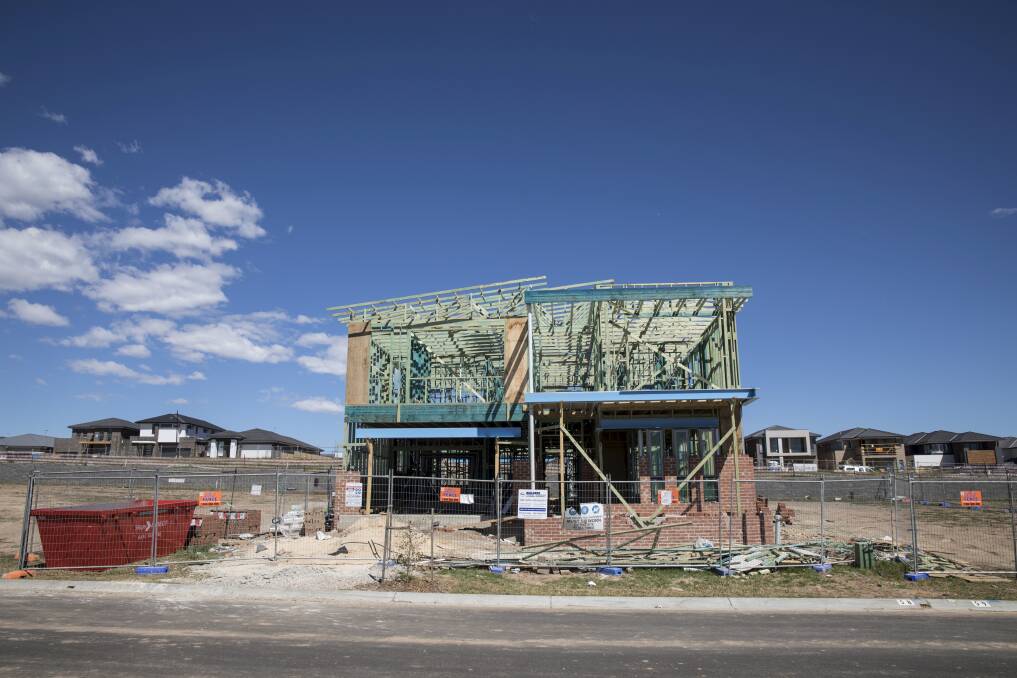 Houses like this would cost more under the waste levy, builders claim. Photo: Jessica Hromas