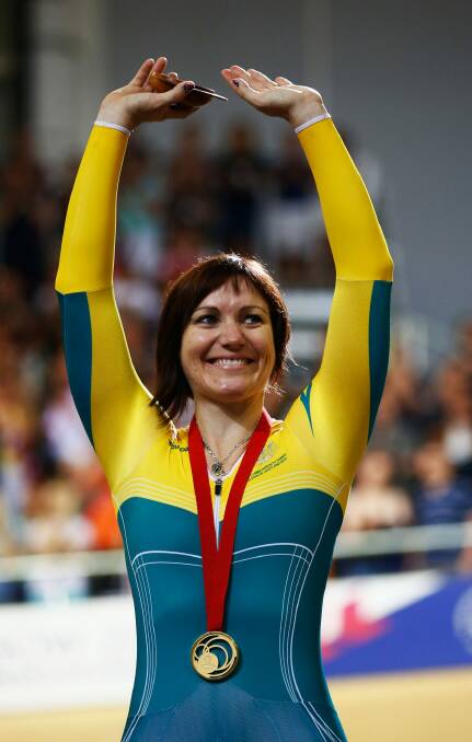 Cyclist Anna Meares. Photo: Getty Images