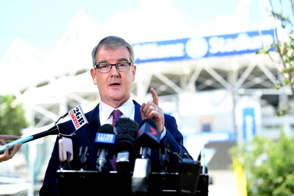 NSW Labor leader Michael Daley says he will not rebuild the stadium at Moore Park.  Photo: AAP