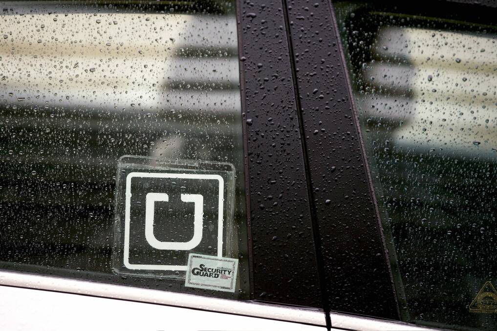 Uber hopes to launch in Canberra in October. Photo: Andrew Harrer/Bloomberg