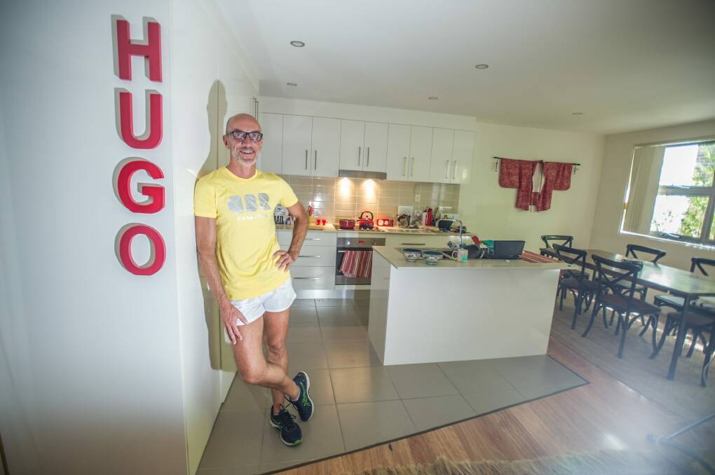 Hugo Walker at home. Photo: karleen minney