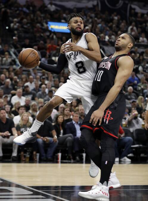 Patty Mills is now in his 10th NBA season. Photo: AP