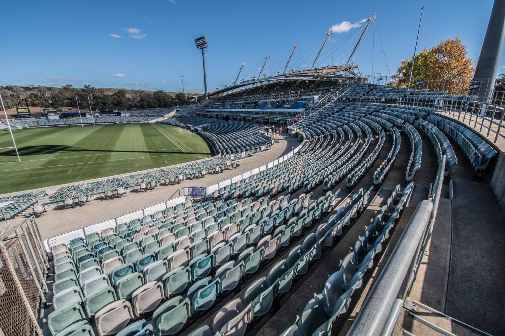 The Canberra Business Chamber is urging the government to commit to building a new sports stadium  Photo: Karleen Minney