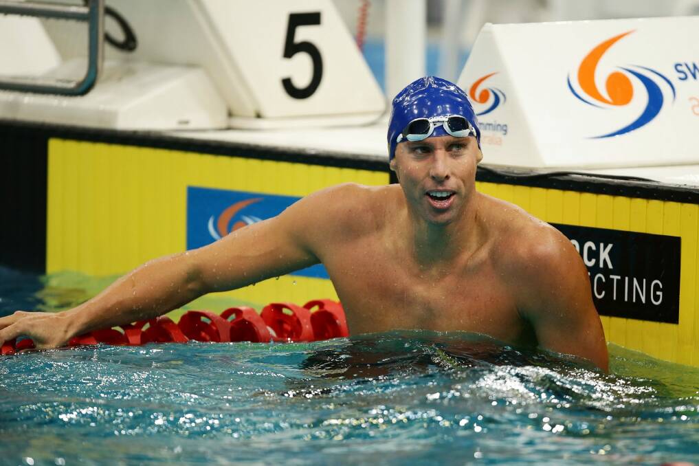 Australian swimming great Grant Hackett will be in Canberra for a national grand prix meet on Friday and Saturday at the AIS. Photo: Getty Images
