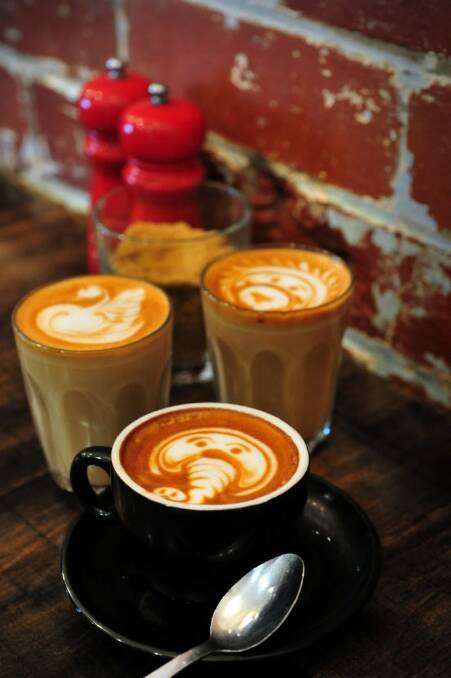 Latte art at Ona Photo: Karleen Minney