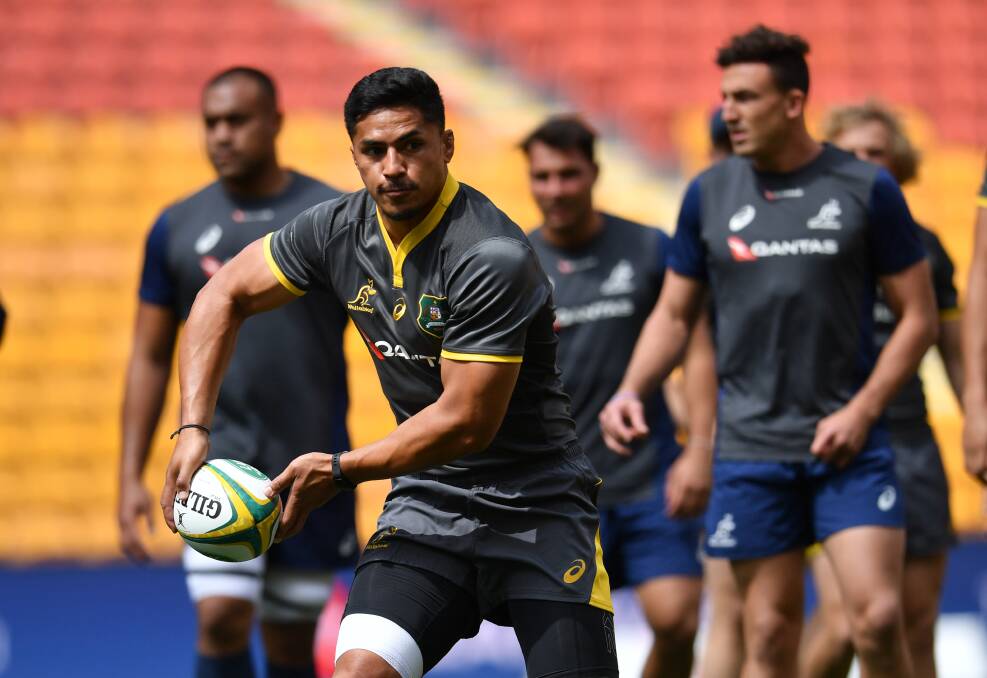 Pete Samu is hoping to rejoin the Wallabies for the end of year Tests. Photo: AAP