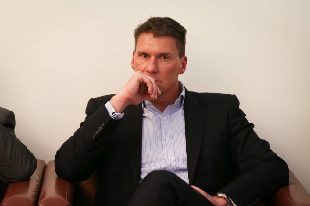 Senator Cory Bernardi, Social Services Minister Christian Porter and shadow treasurer Chris Bowen are among those reportedly affected by the breach. Photo: Alex Ellinghausen