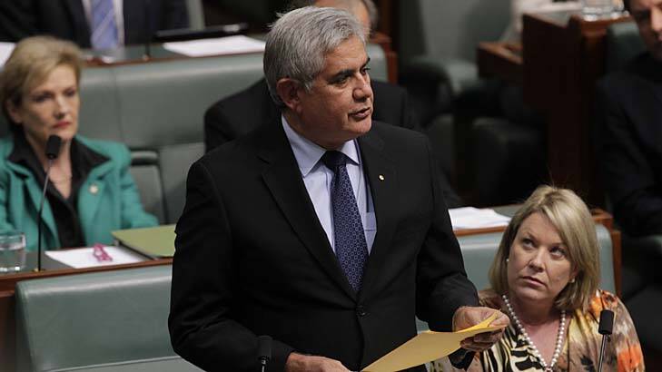 Ken Wyatt, pictured in Parliament last year, has expressed concerns to Coalition colleagues about possible changes to the Racial Discrimination Act. Photo: Andrew Meares