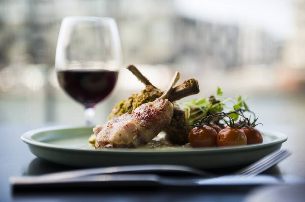 Lamb cutlets from Molto.  Photo: Dion Georgopoulos