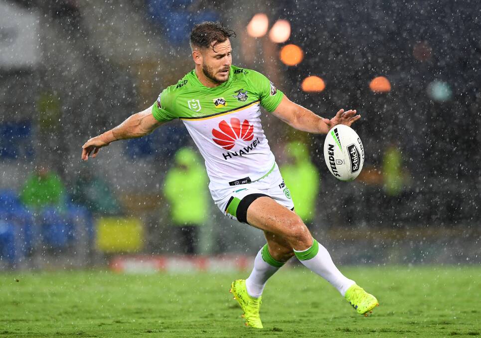 Aidan Sezer is trying to prove himself fit. Photo: AAP Image/Dave Hunt
