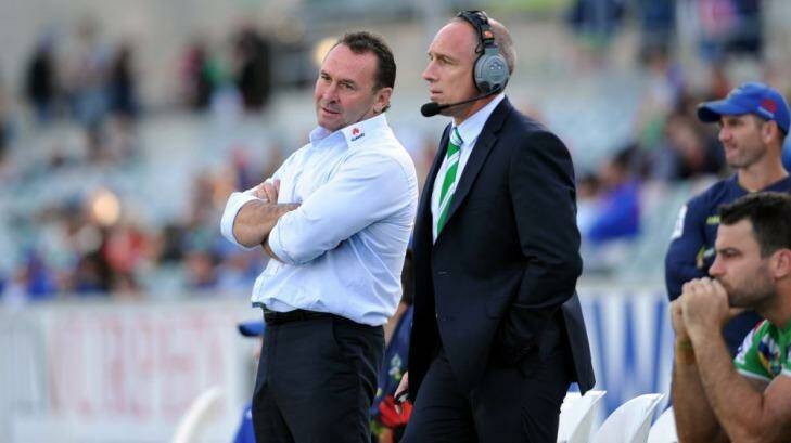 Ricky Stuart is working on a reality TV show to find rugby league's next big thing. Photo: Graham Tidy