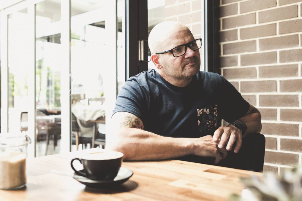 Todd Berry, who spent nearly 20 years in the Australian army. Photo: Jamila Toderas
