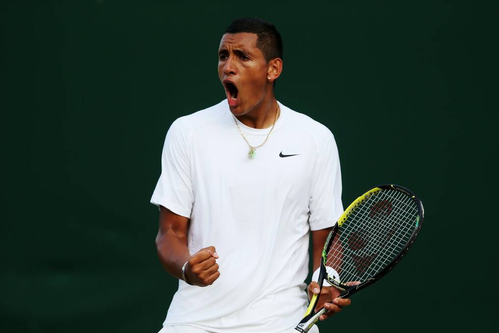 Nick Kyrgios was unlucky not to be nominated for the ACTSport Athlete of the Year Awards. Photo: Getty Images