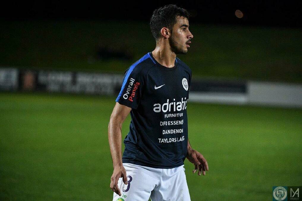 Hakeem al-Araibi fled to Australia in 2014 and plays for Pascoe Vale FC in Melbourne. Photo: Mark Aviellino
