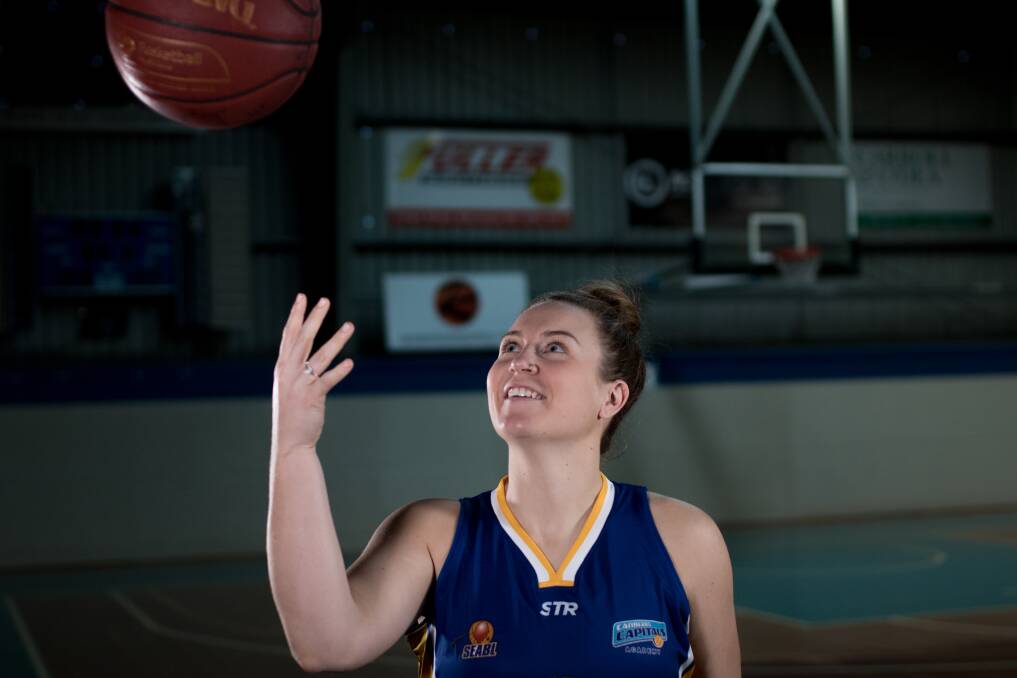 Kate Gaze is set to return from an ACL tear. Photo: Basketball ACT