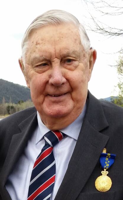 John Turner was awarded the Member of the Order of Australia in the Queen's Birthday Honours in 2015 "for significant service to the community through policy direction and reform in public administration, and the social welfare sector, and to cricket". Photo: Supplied