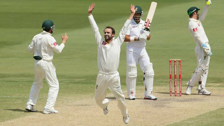 Nathan Lyon is moving from South Australia to NSW for the new season. Photo: Getty Images