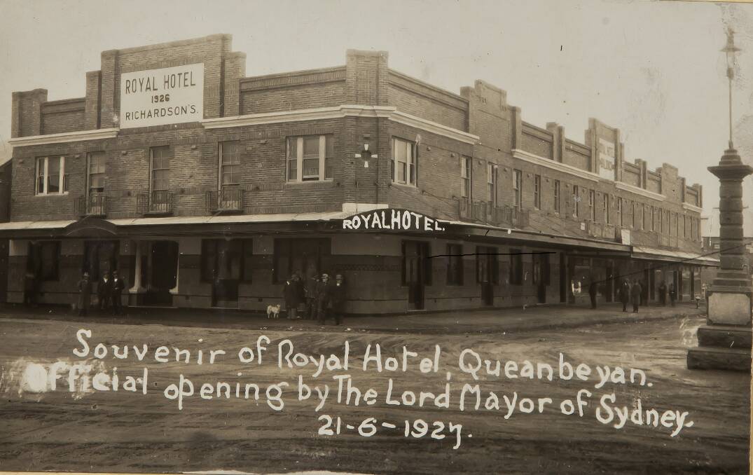 Postcard from the grand opening in 1926. Photo: ANU Archives