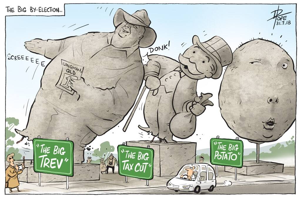 David Pope's cartoon for July 31, 2018.