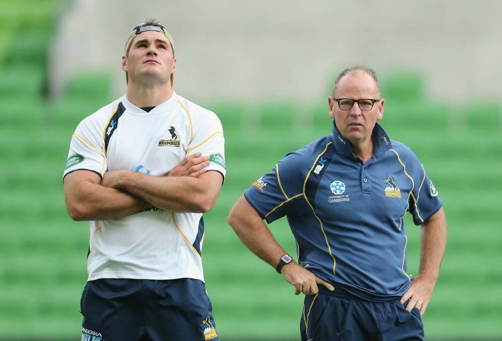 The Brumbies still feel the impact of Jake White's upheaval. Photo: Getty Images