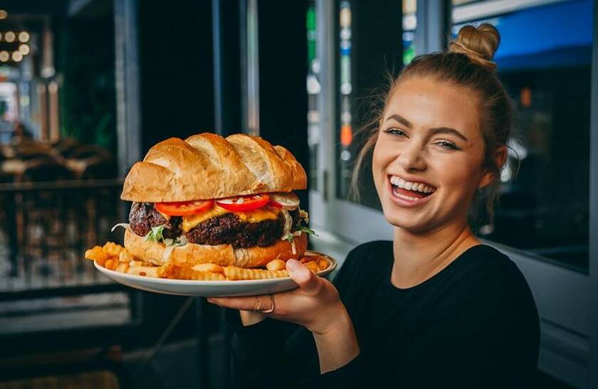 Shorty's Canberra holds a mega burger challenge every Thursday.  Photo: Supplied