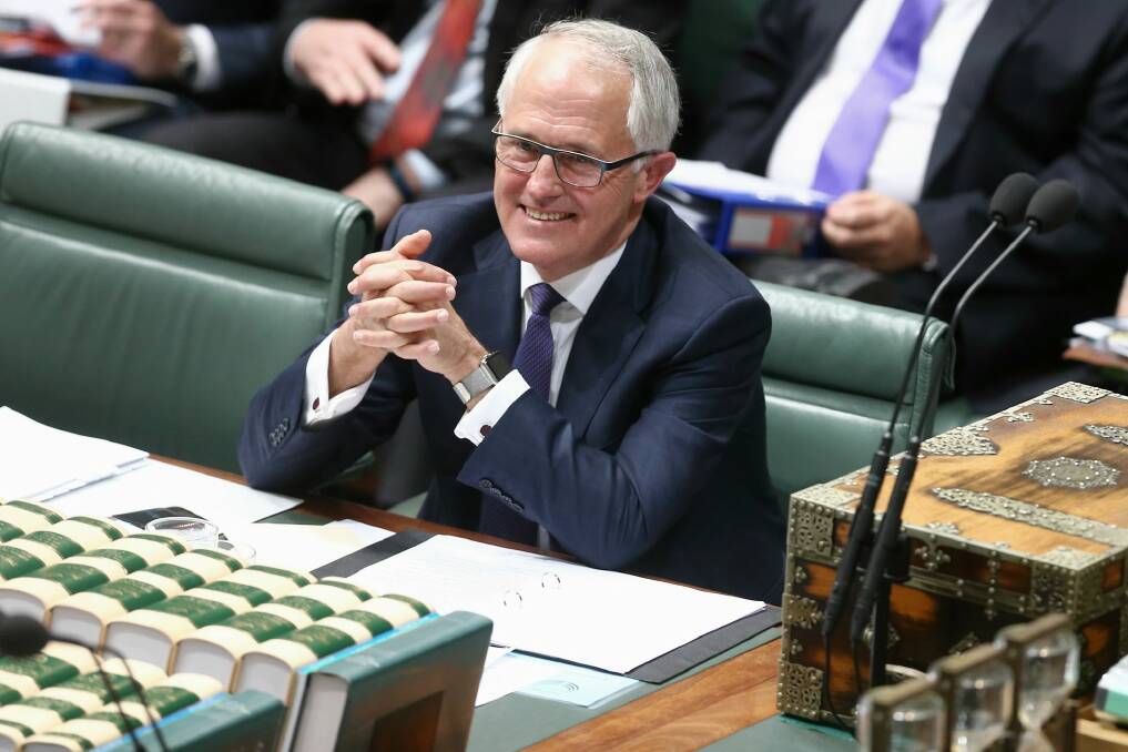Malcolm Turnbull has been described by a former Liberal leader, and medical doctor, Brendan Nelson, as a clinical narcissist. Photo: Alex Ellinghausen