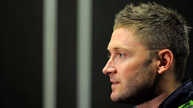 Difficult ... Michael Clarke says the Windies will be hard to beat. Photo: Graham Tidy