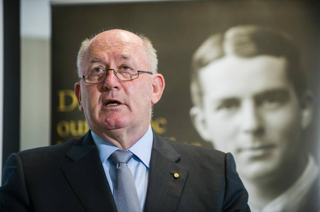 The Governor-General, pictured at the launch of the Discover the Anzacs website in October, will lead a tribute marking the anniversary of the Gallipoli landings in Canberra on Sunday evening. Photo: Rohan Thomson