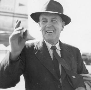 Prime minister Ben Chifley had a fatal heart attack in the hotel on June 13, 1951.  Photo: National Archives of Australia