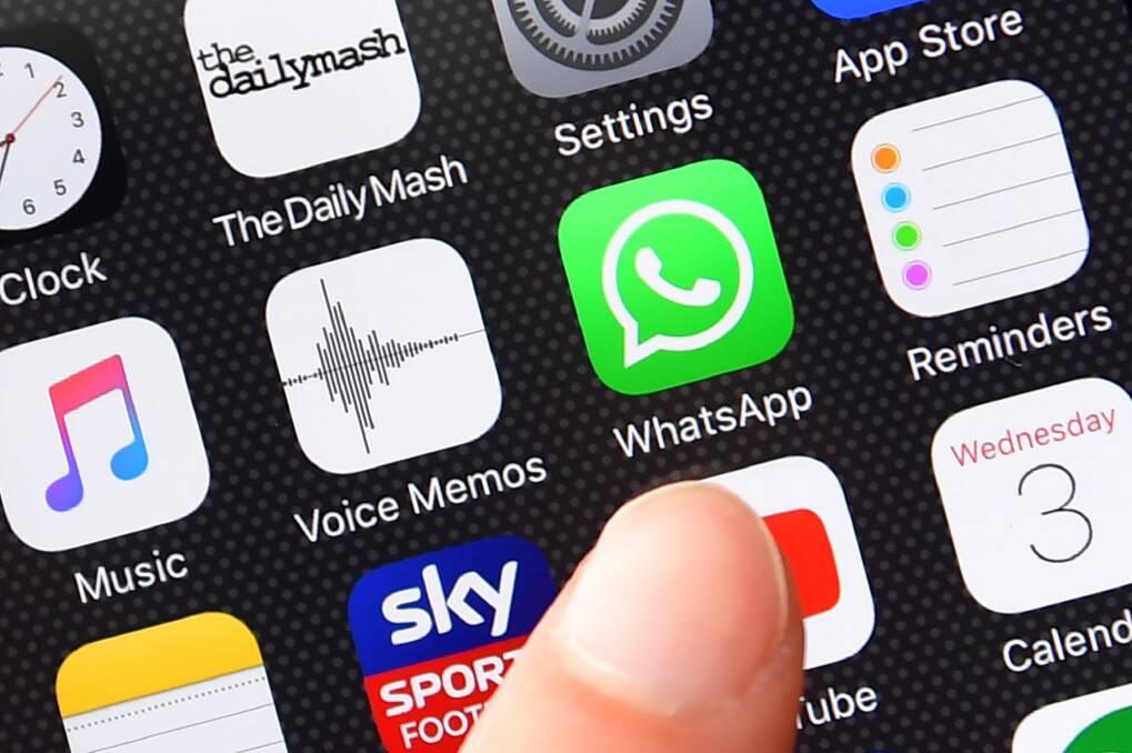 Farkash discovered group chats on WhatsApp were breaking her data cap. Photo: Getty Images
