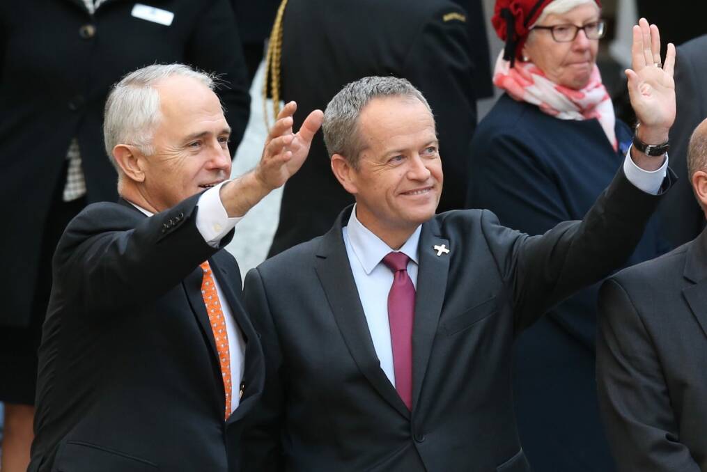 There was bad news in the latest polls for Malcolm Turnbull and Bill Shorten. Photo: Andrew Meares